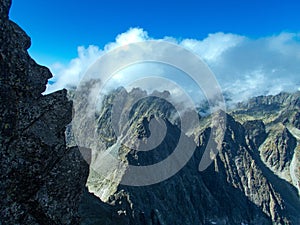 High tatra mountains in slovakia