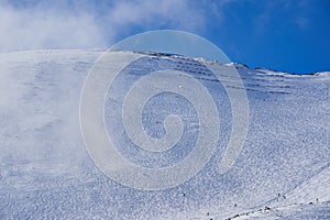 High Tatra mountains in winter