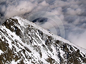 High Tatra mountains in winter