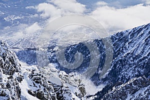 High Tatra mountains in winter
