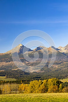 Vysoké Tatry v jesennom období, Slovensko