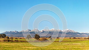 High Tatras Mountain Range