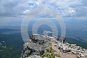 Vysoké Tatry s výhledem na hory
