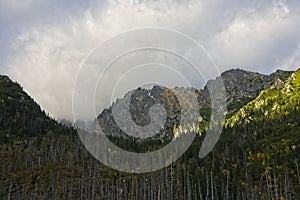 High Tatras mountains at Hrebienok