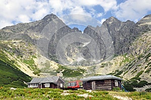 High Tatras mountains and Lomnicky Stit, Slovakia, Europe