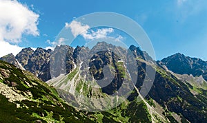 High tatras mountains Slovakia Mountain panoramic landscape