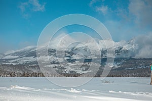 High tatras mountains in slovakia