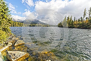 High Tatras mountains at Strbske Pleso