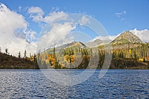 High Tatras mountains at Strbske Pleso