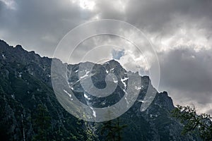 The High Tatras Mountains Vysoke Tatry, Tatry Wysokie, Magas-Tatra, are a mountain range along the border of Slovakia in the Pre