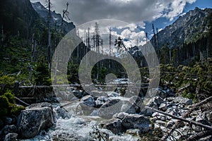 The High Tatras Mountains Vysoke Tatry, Tatry Wysokie, Magas-Tatra, are a mountain range along the border of Slovakia in the Pre