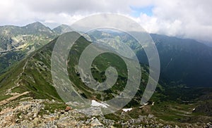 High tatras nature on slovakia