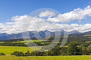 Vysoké Tatry v letním období, Slovensko