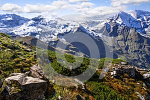 High Tauern mountain range in Austria