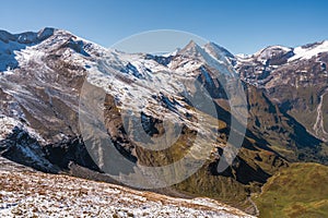 High Tauern mountain range in Austria