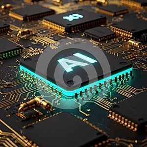 High-tech ai cpu core: illuminating the future of machine learning and advanced digital intelligence