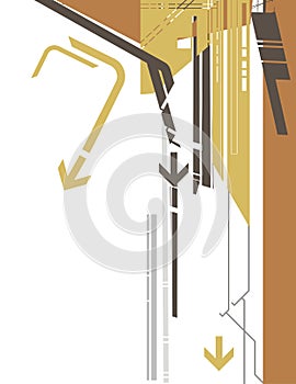 High-tech background series