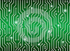 High-Tech Circuit Board Background,technology abstract background, vector illustration