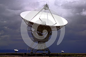 HIGH TECH ELECTRONIC SATELLITE DISH RADIO TELESCOPE BACKGROUND