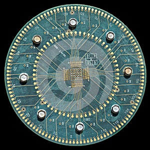 High Tech grunge background