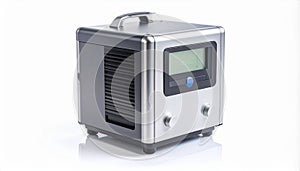 High-Tech Laboratory Device with Digital Display