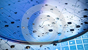 High-Tech Silicon Wafer Manufacturing Process