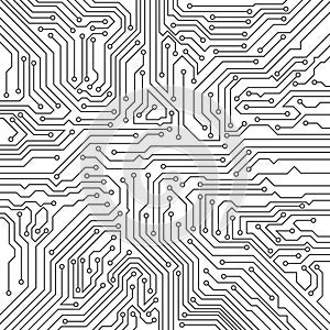High tech technology background texture. Circuit board communication technology vector illustration