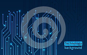 High-tech technology background texture