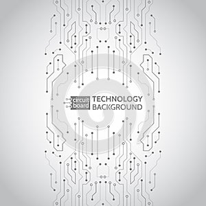 Circuit board vector illustration.