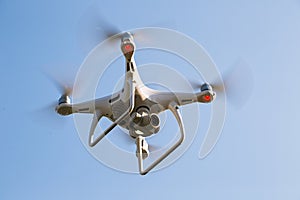 High technology Drone of photographer and VDO maker photo