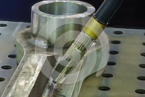 The high technology manufacturing concept by automatic system