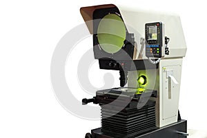 High technology and modern profile projector or optical comparator for silhouette precision measuring and quality control of small