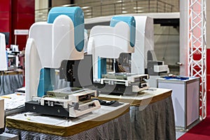 High technology precision visual and measuring machine for quality dimension and shape appearance control in industrial
