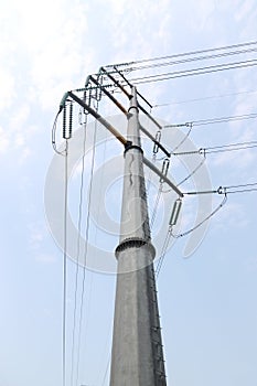 High-tension lines