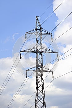 High-tension power line