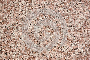 High textured pink granite floor