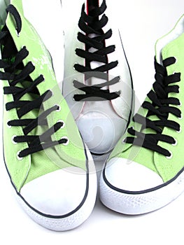 High top sneakers