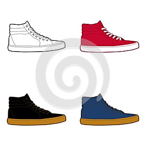 High Top Sneakers 2