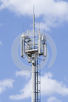 High transmitter tower