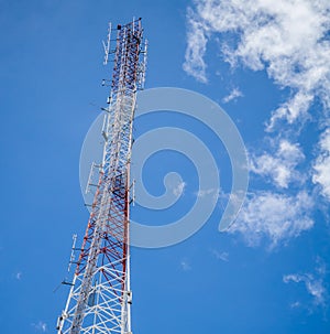 High transmitter tower