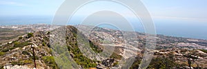 High View of Benalmadena Costa Spain photo