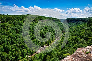 High view of Little River Canyon Federal Reserve