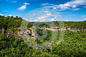 High view of Little River Canyon Federal Reserve