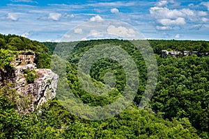 High view of Little River Canyon Federal Reserve