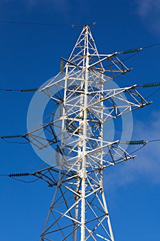 High-voltage column