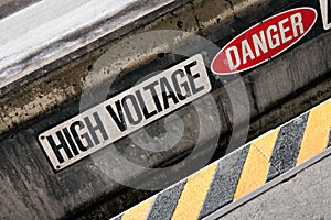 High Voltage Danger Sign