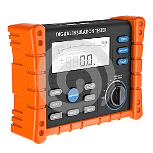 High Voltage Digital Insulation Resistance Tester, 3D rendering