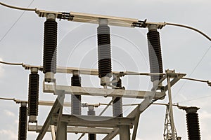 High voltage disconnecting switch photo