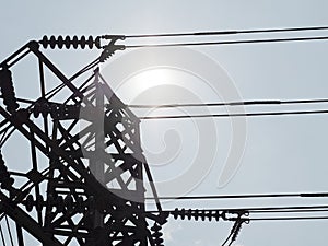 High voltage electric tower