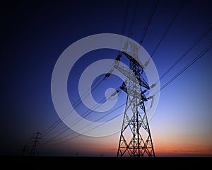 High Voltage Electric Tower